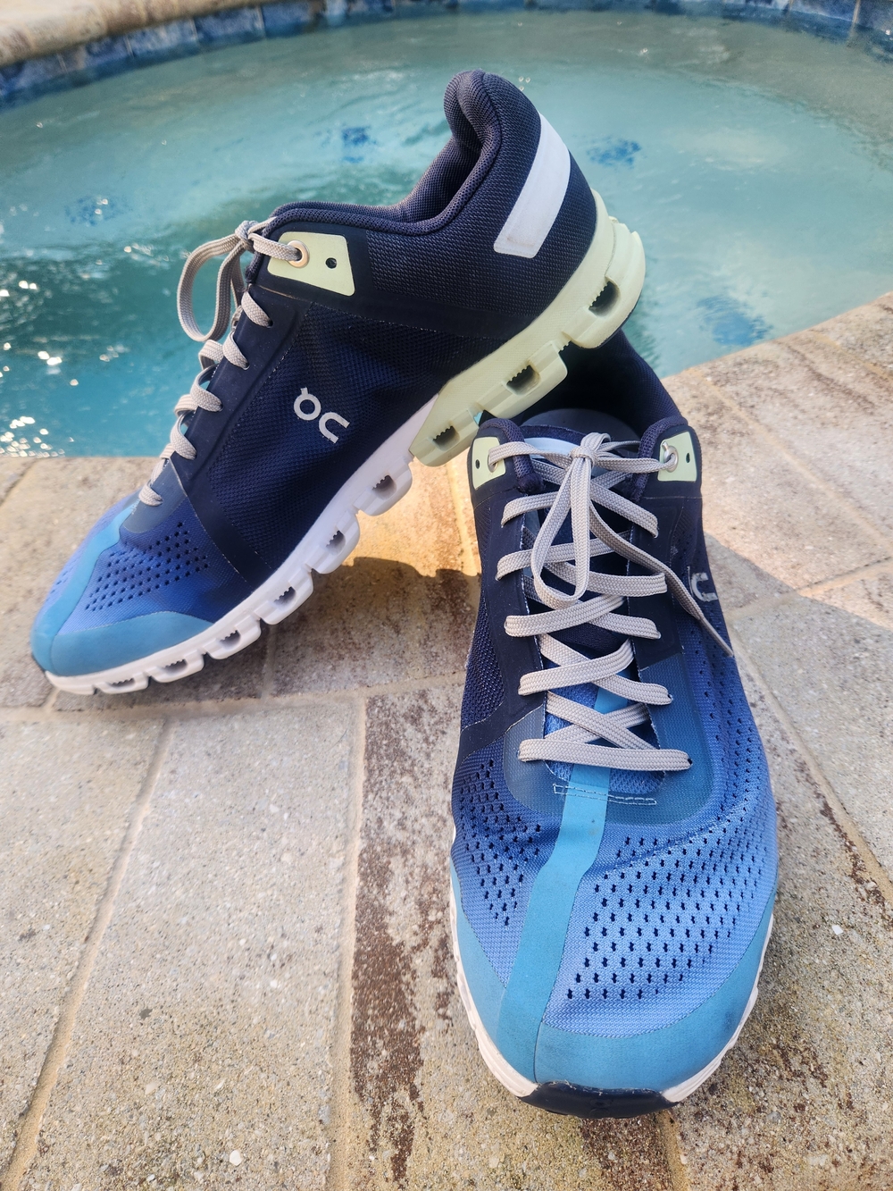 On Running On Cloudflow 3.0 Men’s Ink/Meadow Running Shoes US 11.5 35.99034